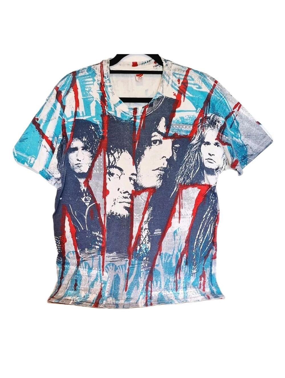 VTG Authentic 1992 KISS Unholy Revenge Tour Single Stitch T-Shirt Hanes EUC - XL